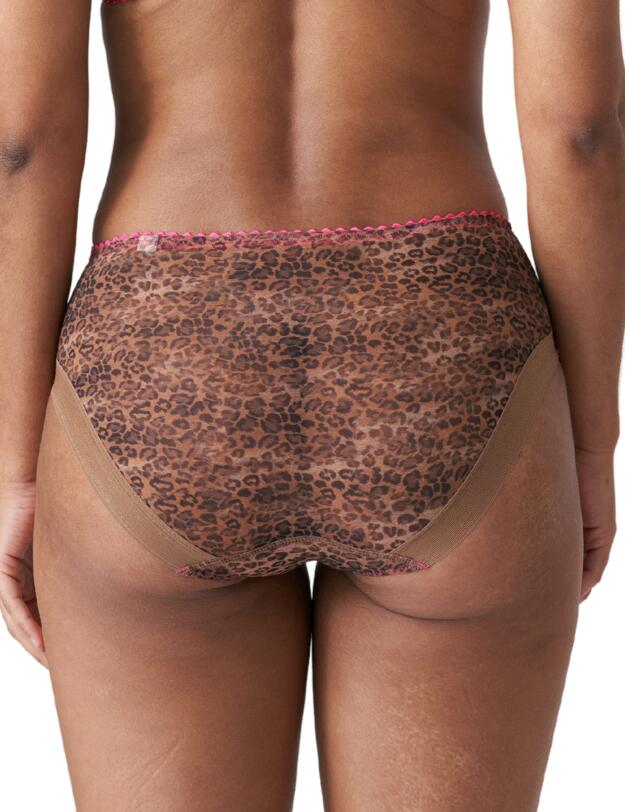 Prima Donna Twist Cafe Plume Full Brief Cheetah