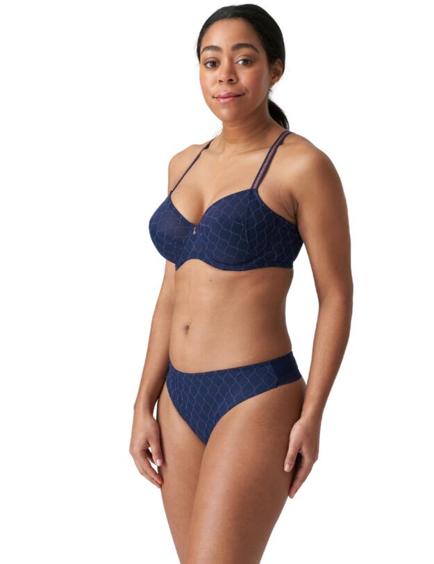 Prima Donna Twist Chryso Thong Sapphire Blue