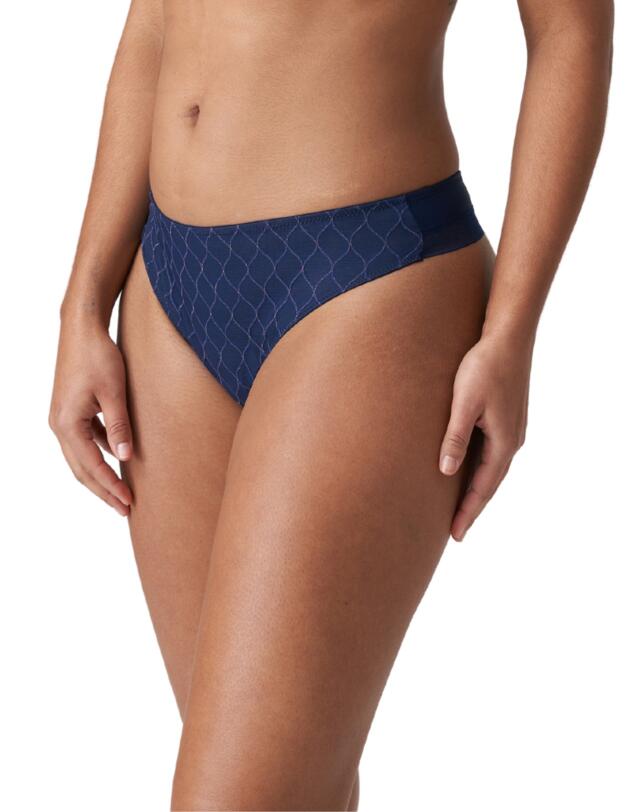 Prima Donna Twist Chryso Thong Sapphire Blue