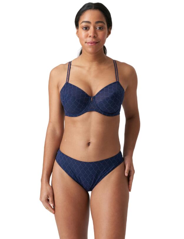 Prima Donna Twist Chryso Thong Sapphire Blue