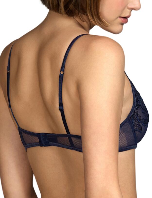 Andres Sarda Edurne Plunge Wire Bra Water Blue