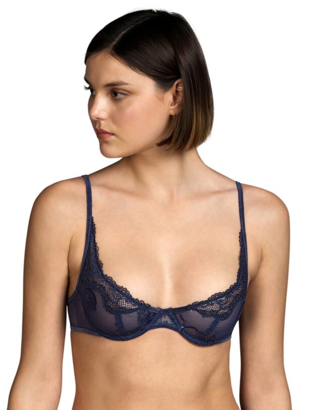 Andres Sarda Edurne Plunge Wire Bra Water Blue