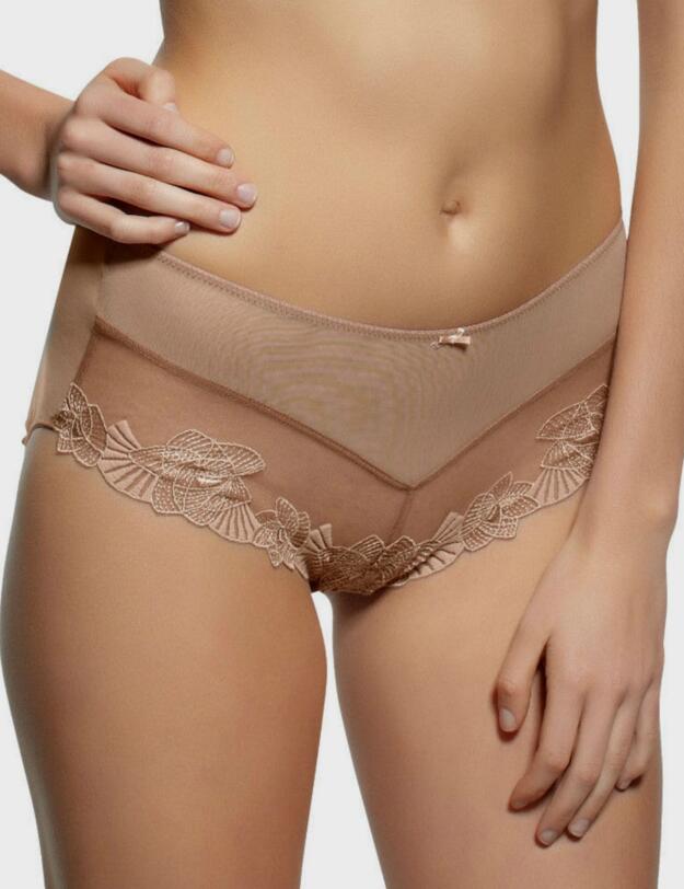 6683 Panache Loretta Midi Brief Caramel Save 40% - 6683 Brief