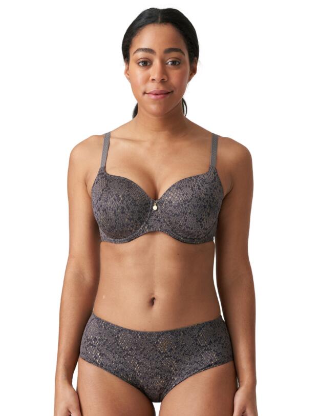 Prima Donna Twist Villemin Padded T Shirt Bra Kitten Grey