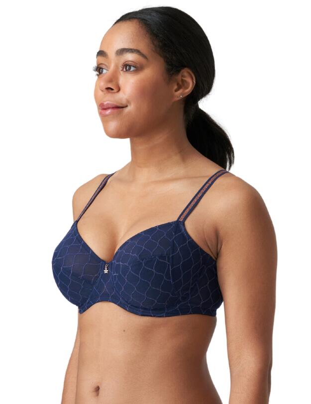  Prima Donna Twist Chryso Underwired Full Cup Bra Sapphire Blue