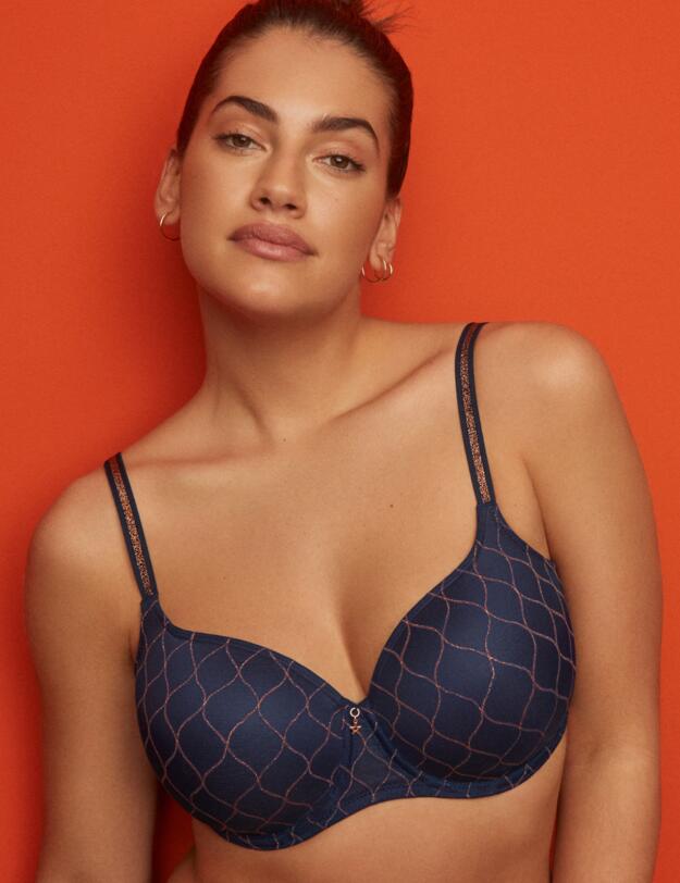 Prima Donna Twist Chryso Padded Bra Sapphire Blue