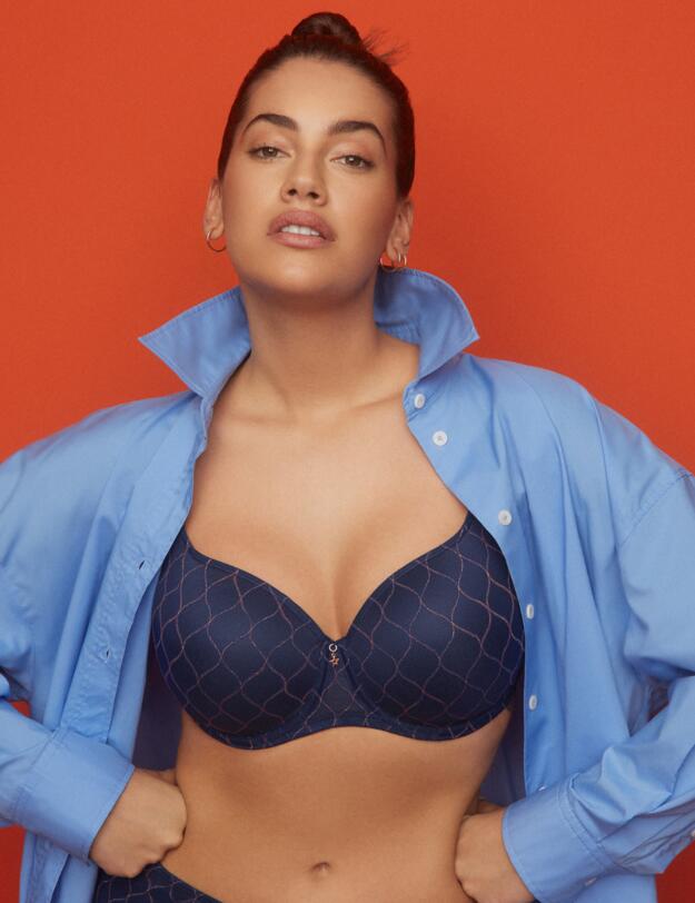 Prima Donna Twist Chryso Padded Bra Sapphire Blue