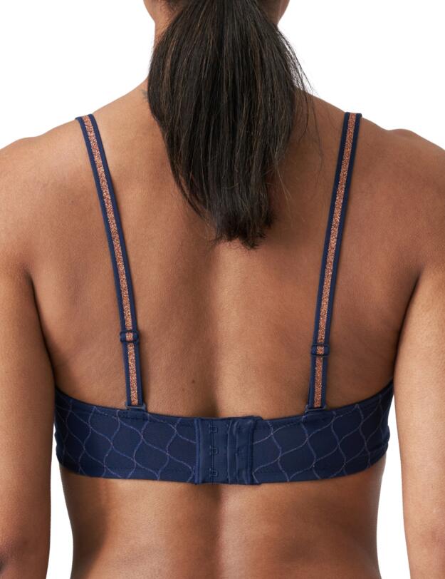  Prima Donna Twist Chryso Padded Balcony Bra Sapphire Blue
