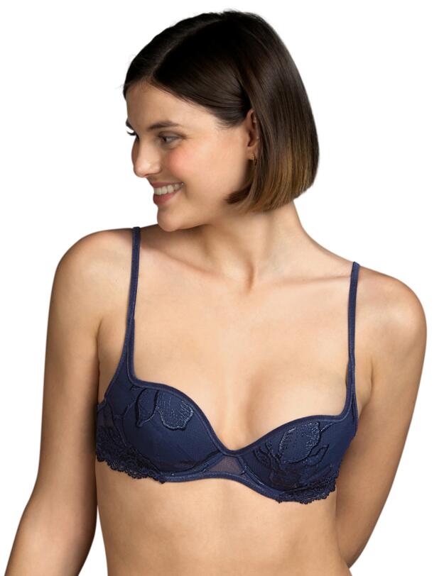 Andres Sarda Edurne Plunge Padded Bra Water Blue