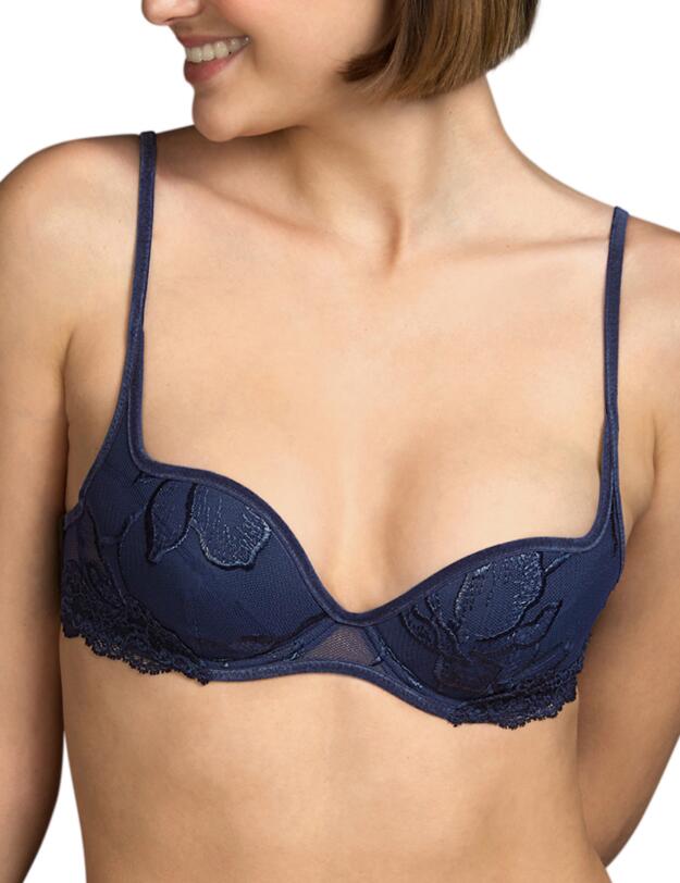 Andres Sarda Edurne Plunge Padded Bra Water Blue