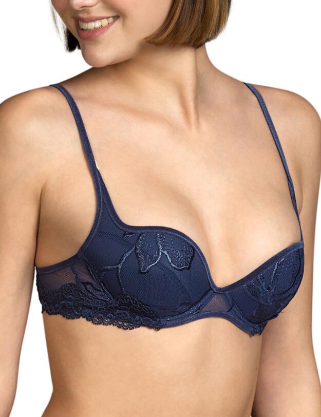 Andres Sarda Edurne Plunge Padded Bra Water Blue