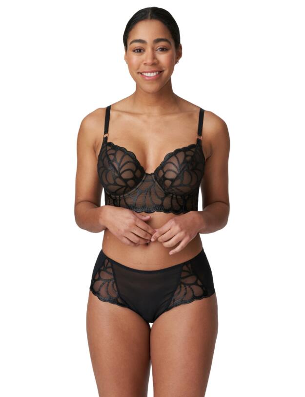 Prima Donna Twist Aprodisia Longline Plunge Bra Black