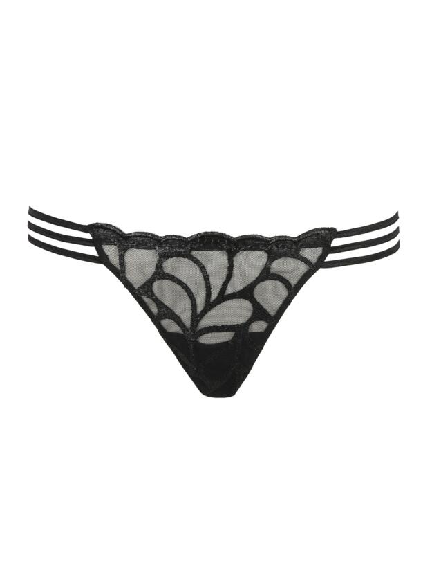  Prima Donna Twist Aprodisia Thong  Black