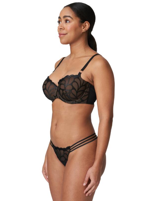  Prima Donna Twist Aprodisia Thong  Black