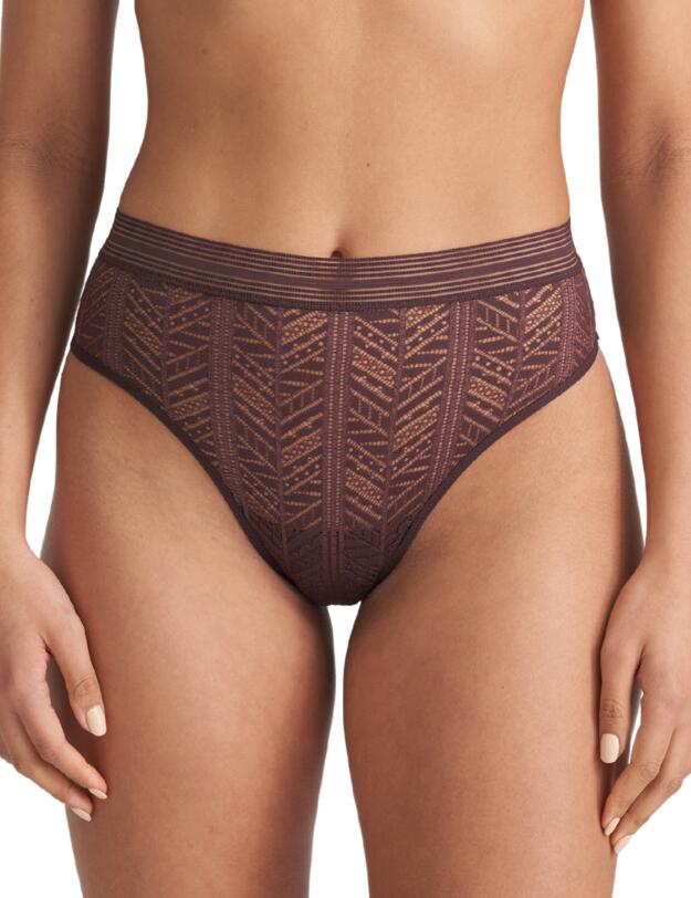 Marie Jo Richard Full Briefs Aubergine