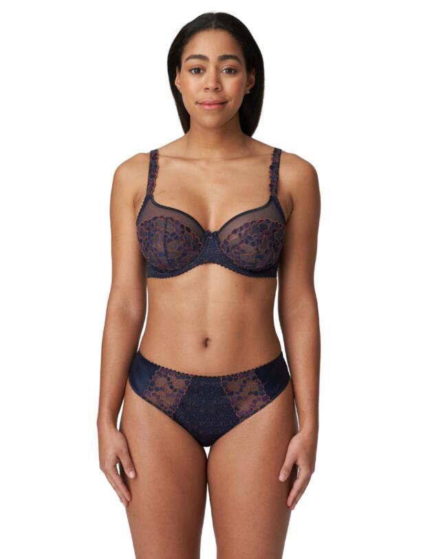 Prima Donna Hyde Park Balcony Bra Velvet Blue