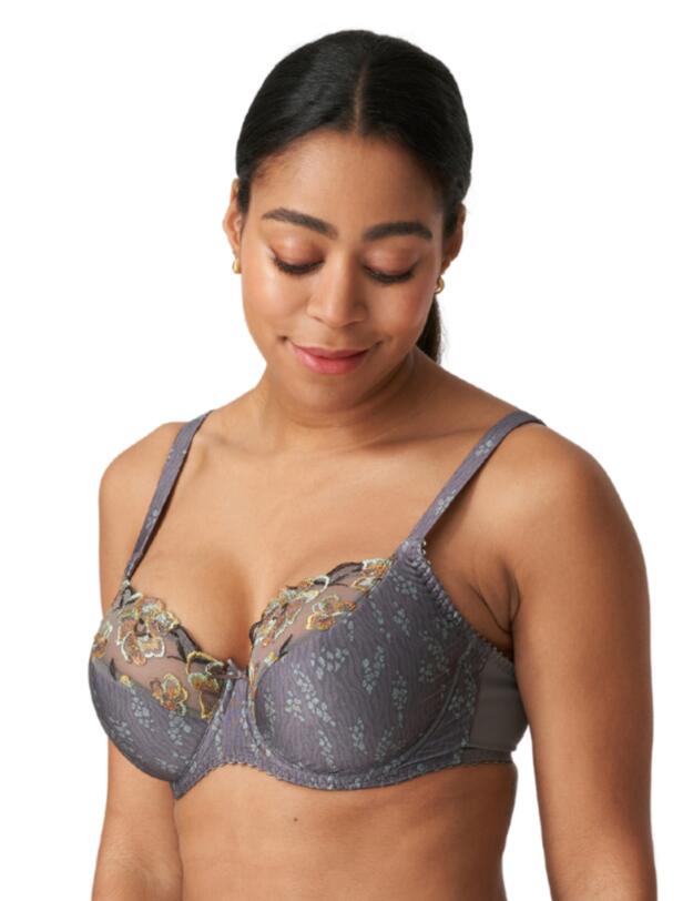 Prima Donna Sevas Tulip Seam Balcony Bra  Kitten Grey