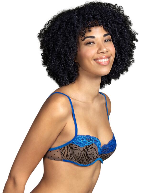 Andres Sarda Fraser Padded Bra - Balcony Fossil 