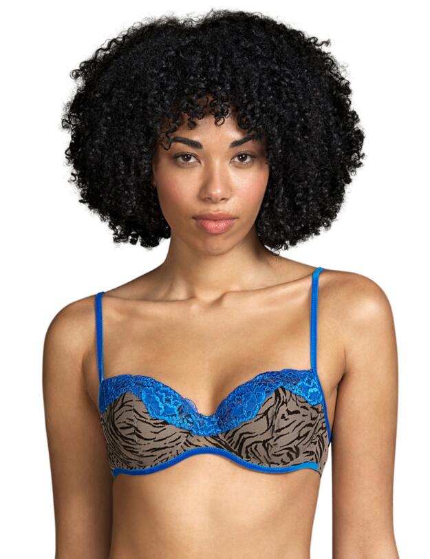 3311014 Andres Sarda Fraser Padded Balcony Bra - 3311014 Fossil 