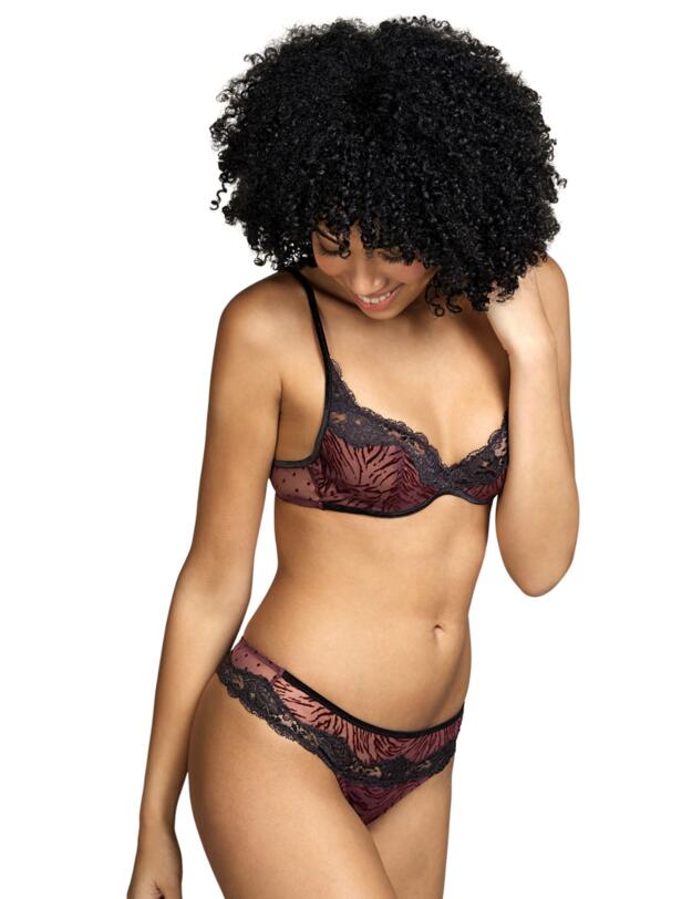 Andres Sarda Fraser Full Cup Wire Bra Wine 