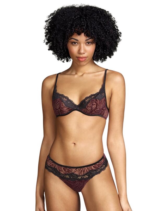 Andres Sarda Fraser Short Thong Wine 