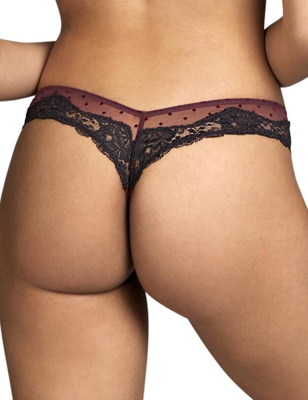 Andres Sarda Fraser Short Thong Wine 