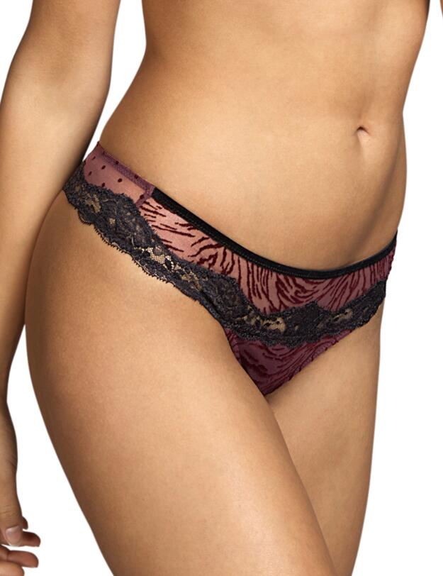 Andres Sarda Fraser Short Thong Wine 