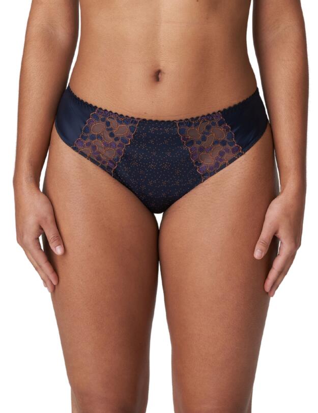Prima Donna Hyde Park Thong Velvet Blue