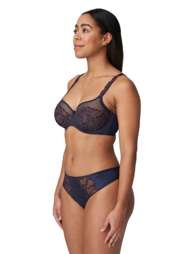 Prima Donna Hyde Park Thong Velvet Blue