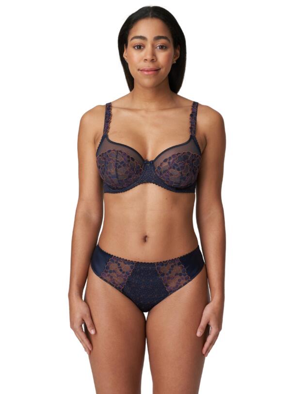 Prima Donna Hyde Park Thong Velvet Blue