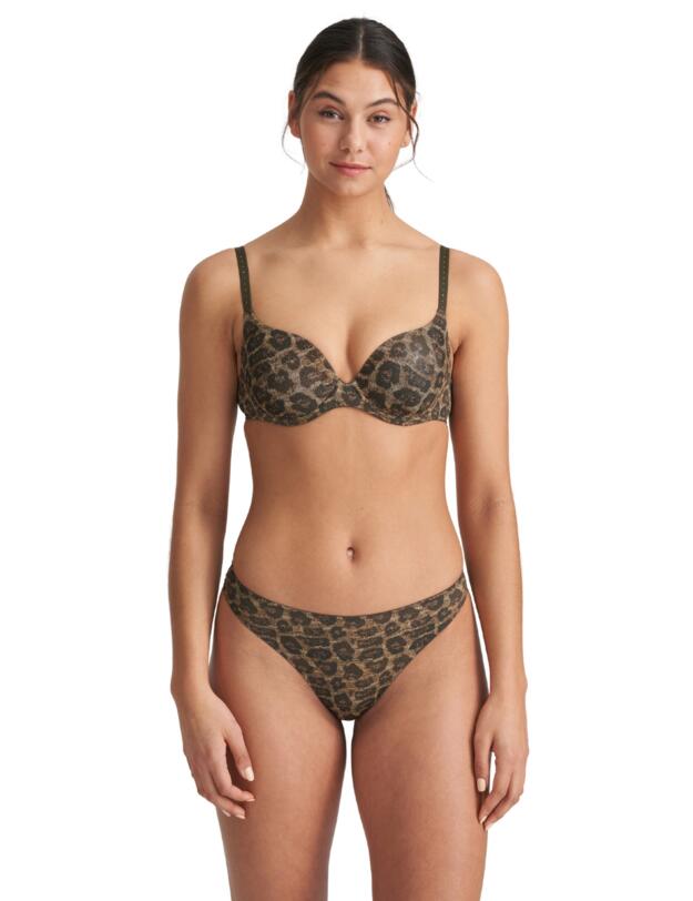 Marie Jo Hugh Thong Olive Green