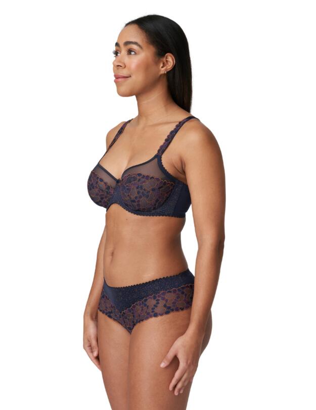 Prima Donna Hyde Park Luxury Thong Velvet Blue
