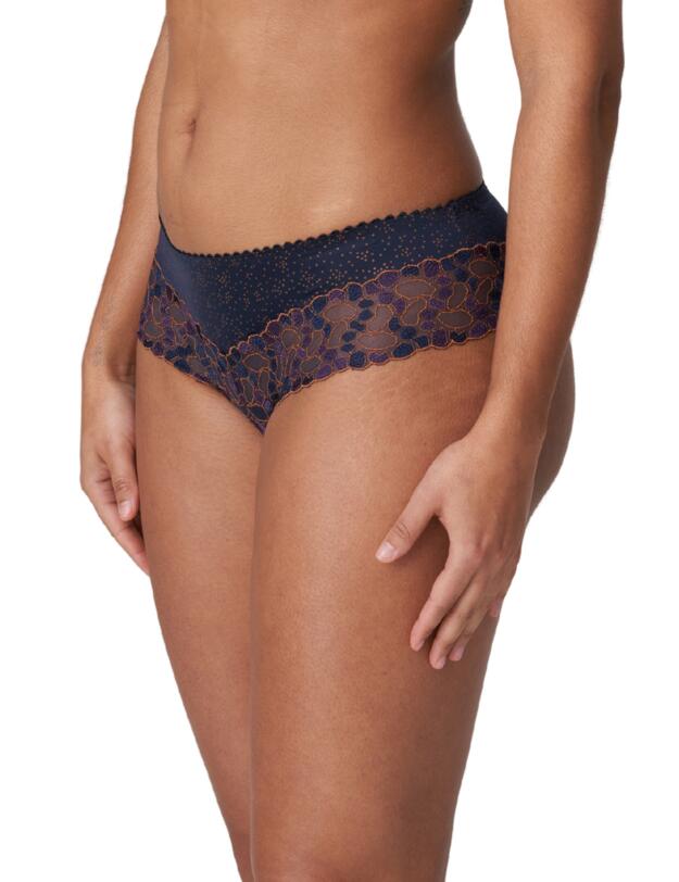 Prima Donna Hyde Park Luxury Thong Velvet Blue