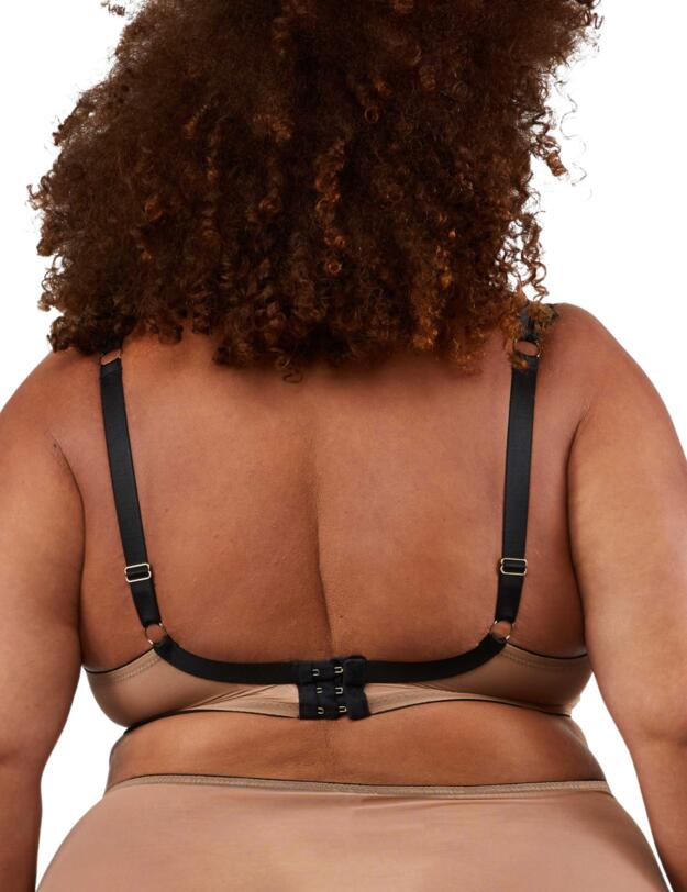 Playful Promises Clara Bra and Harness Set Latte/Black