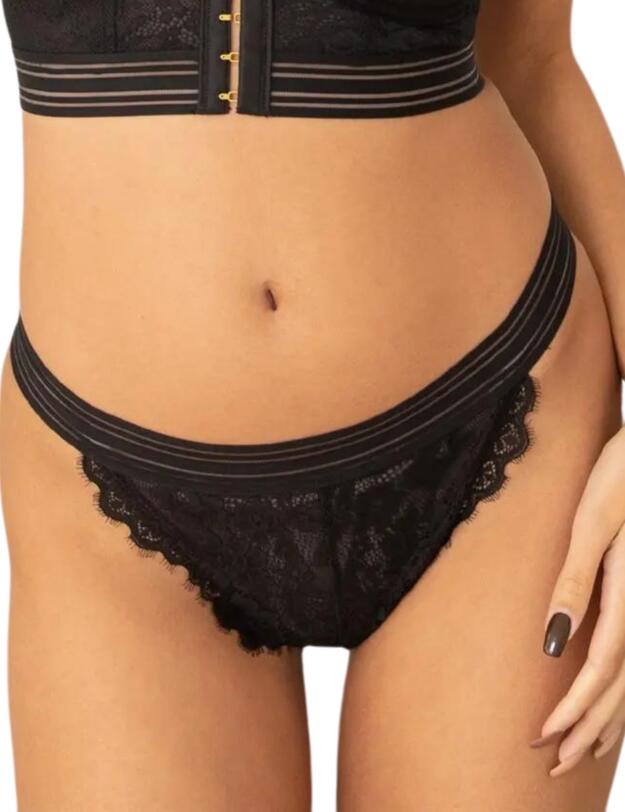 Pour Moi Revolution Thong Black