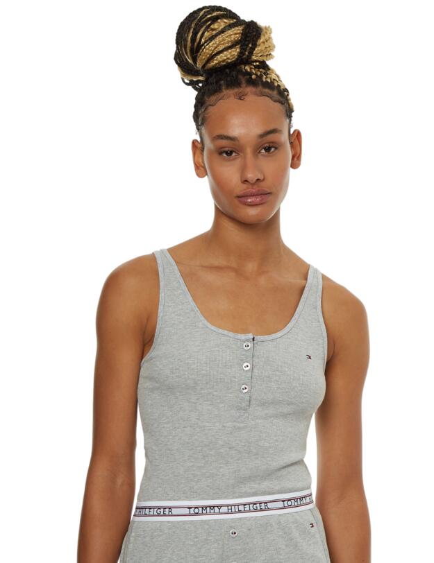 Tommy Hilfiger Hilfiger Classic Tank Top Light Grey Heather