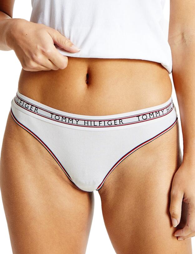 Tommy Hilfiger Hilfiger Classic Thong White