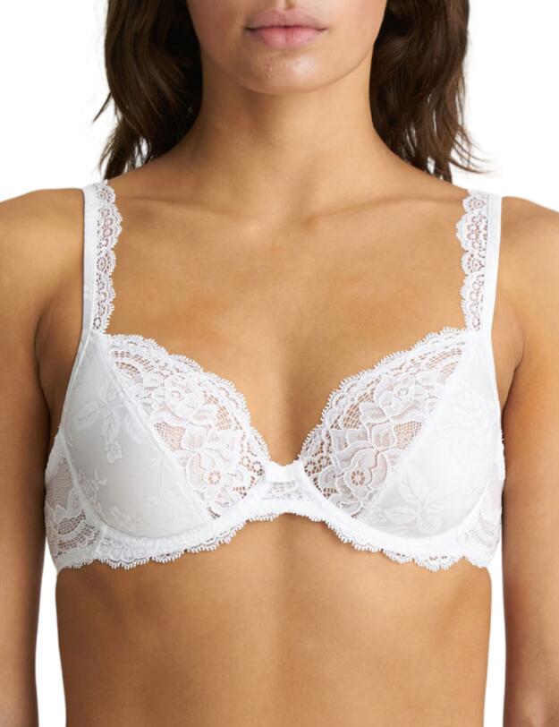 Marie Jo Sylvia Full Cup Wire Bra White 