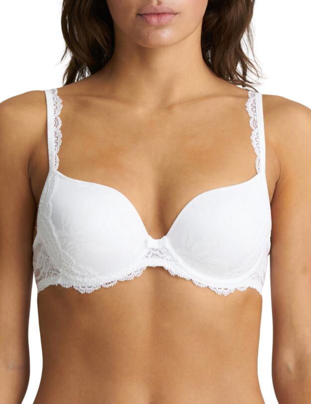 Marie Jo Sylvia Heart Shape Padded Bra White