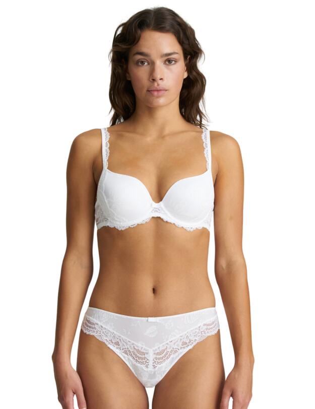 Marie Jo Sylvia Rio Briefs White
