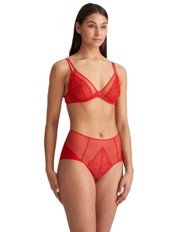 Marie Jo Danae Plunge Bra Red