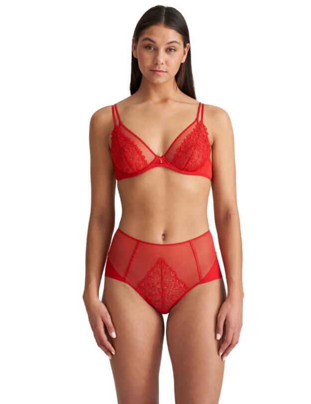 Marie Jo Danae Plunge Bra Red