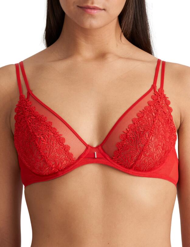 Marie Jo Danae Plunge Bra Red