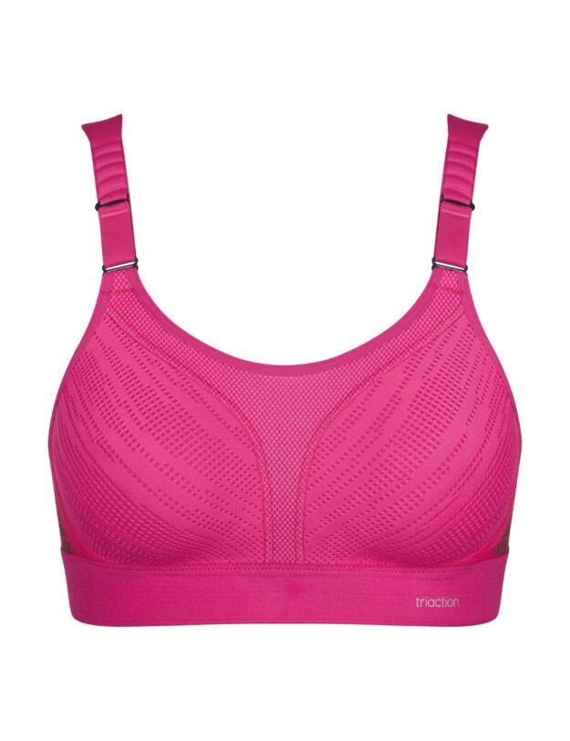 Triumph Triaction Extreme Lite Non-Wired Bra Pink - Light Combination 