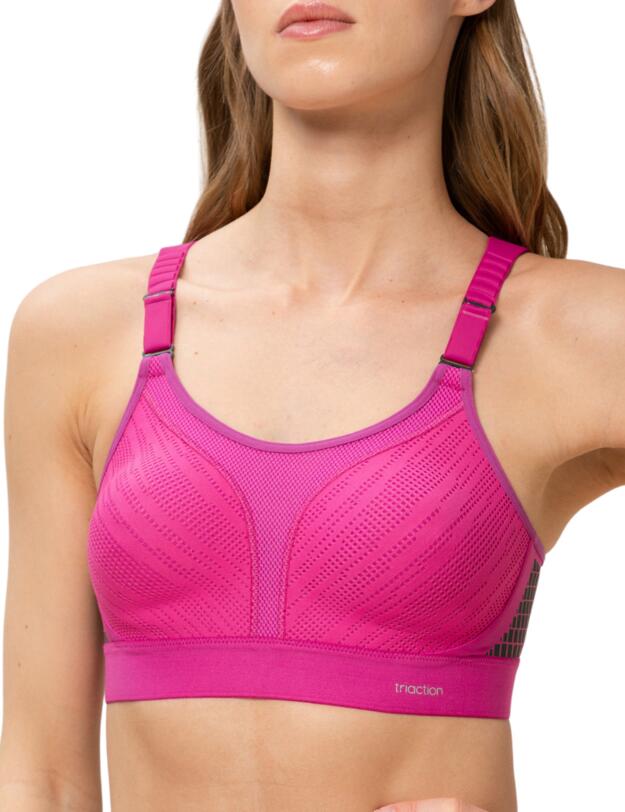 Triumph Triaction Extreme Lite Non-Wired Bra Pink - Light Combination 