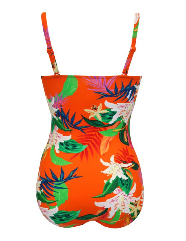  Pour Moi Free Spirit Strapless Control Swimsuit Zest