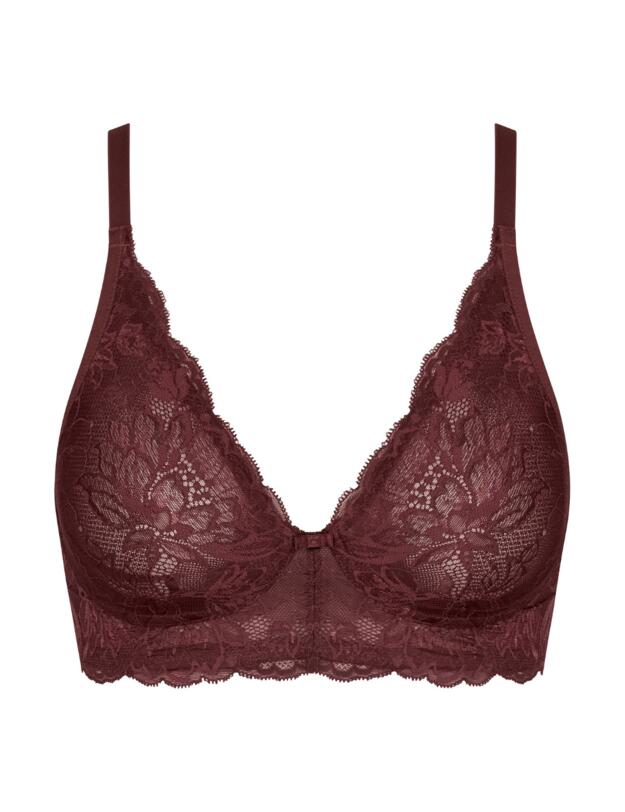 Triumph Amourette Charm Non-wired Bra Decadent Chocolate 