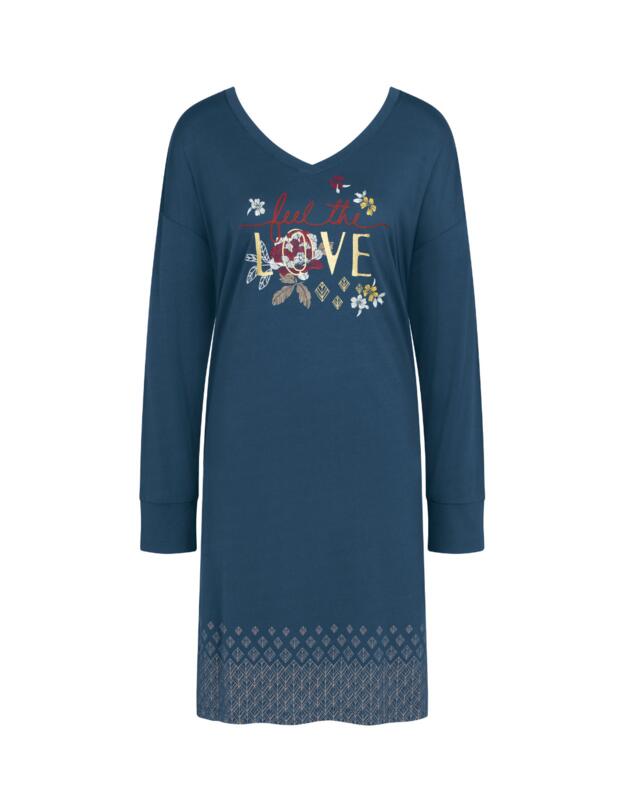 Triumph Nightdresses Nightdress Blue - Dark Combination 