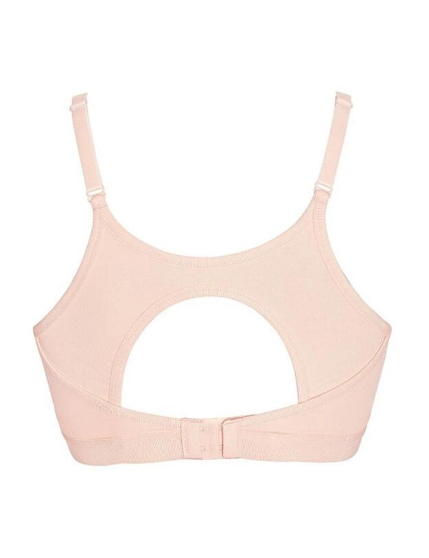 Royce Lola Teen Crop Top Peach and White 