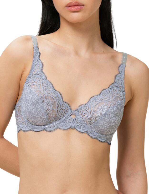 Triumph Amourette 300 Underwired Bra Morandi Grey 